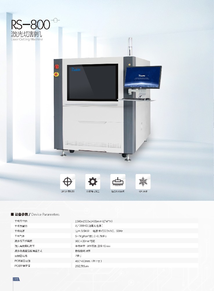 RS-800激光切割机的工(gōng)作(zuò)原理(lǐ)及优势